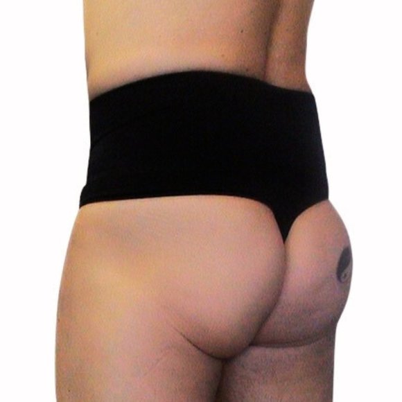 BfM Mens Mid Waist Tummy Control Thong Underwear - Picture 7 of 7